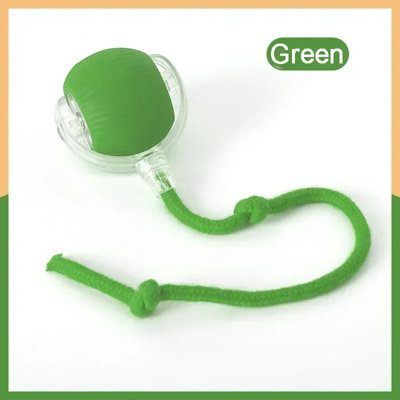 NewSpeedy Tail 2.0 Cat Toy, Speedy Tail Cat Toy, Interactive Cat Ball Toy, Smart Cat Toys Ball, Two Speed Adjustment, with Tail
