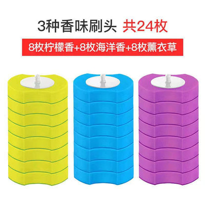 No More Dirty Toilet Brushes – Wall-Mounted Disposable Toilet Cleaning