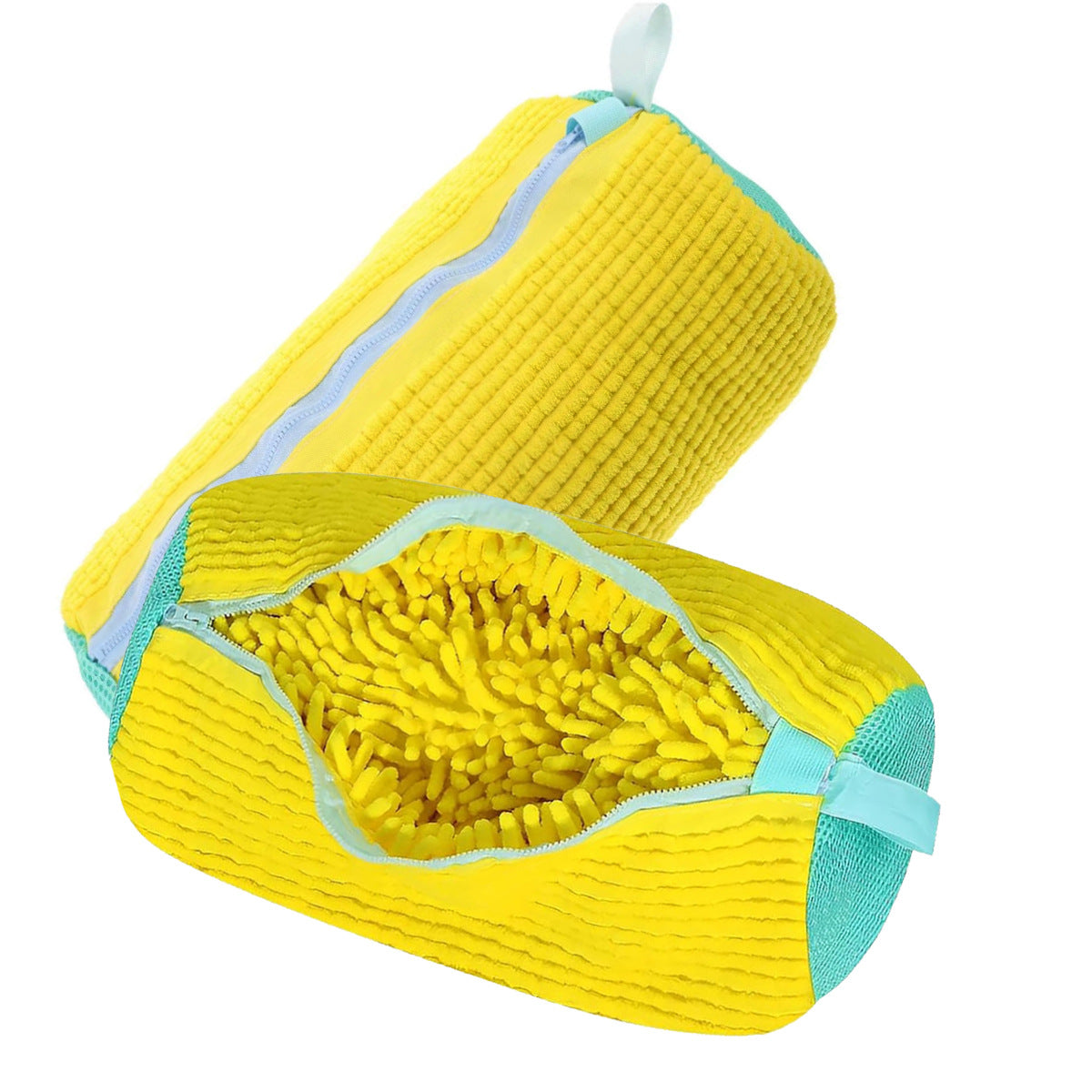 Chenille Shoe Laundry Bag | Footwear Protection For Machine Washing