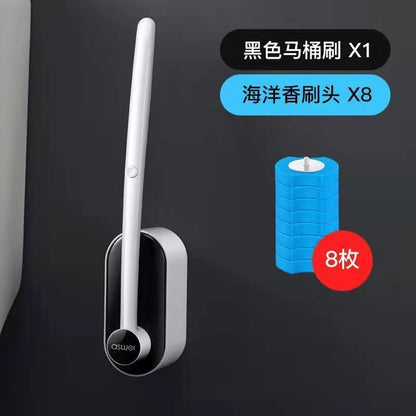 No More Dirty Toilet Brushes – Wall-Mounted Disposable Toilet Cleaning
