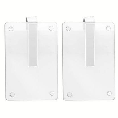 1/2/3pcs Magnetic Photo Clip For Car Sunshade Clear Acrylic Display Frames Magnetic Car Sun Visor Photo Clips Car Interior Decor