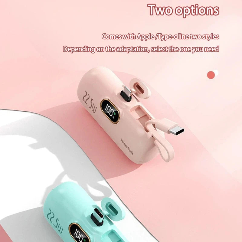 Oneplus Mini Power Bank 30000mAh Portable Digital Display Capsule Mobile Power External Battery For iPhone Xiaomi Fast Charging