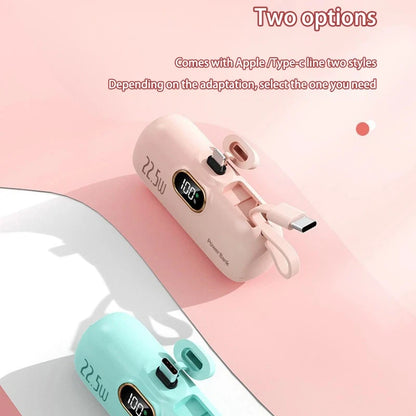 Oneplus Mini Power Bank 30000mAh Portable Digital Display Capsule Mobile Power External Battery For iPhone Xiaomi Fast Charging