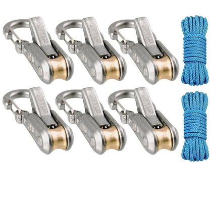 Retractable Tie Down Rope – Heavy-Duty Tensioner with Sturdy Hook, Secure & Quick by Little Giraffe Shop