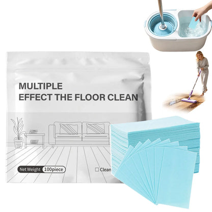 100 Piece Floor Cleaning Tablets Cleaner For Hardwood Laminate Tile & RV Walls Deodorization Shower Floor for Slippery Floor