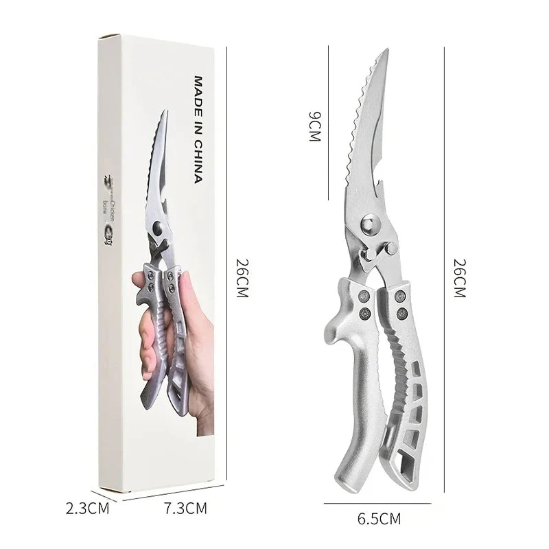 Heavy Duty Bone Cutting Kitchen Scissors