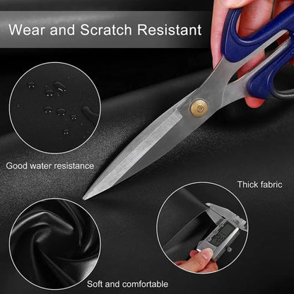 Leather Repair Patch Kit – Self Adhesive Vinyl Repair Tape for Car Seats, Motorcycle & E-Bike Seats, Sofas and Furniture