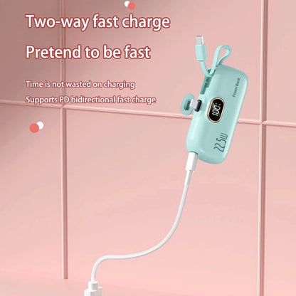 Oneplus Mini Power Bank 30000mAh Portable Digital Display Capsule Mobile Power External Battery For iPhone Xiaomi Fast Charging