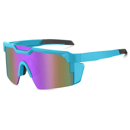 Z87 Safety Sports Sunglasses - UV Protection Cycling Goggles for Men & Women