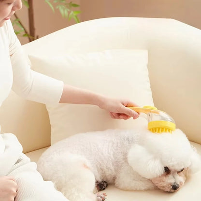 Pet Bathing Brush Long Handle Dog Cleaning Brush Soft Silicone Pet Grooming Comb for Cats Dogs Cat Massage Brush Pet Supplies