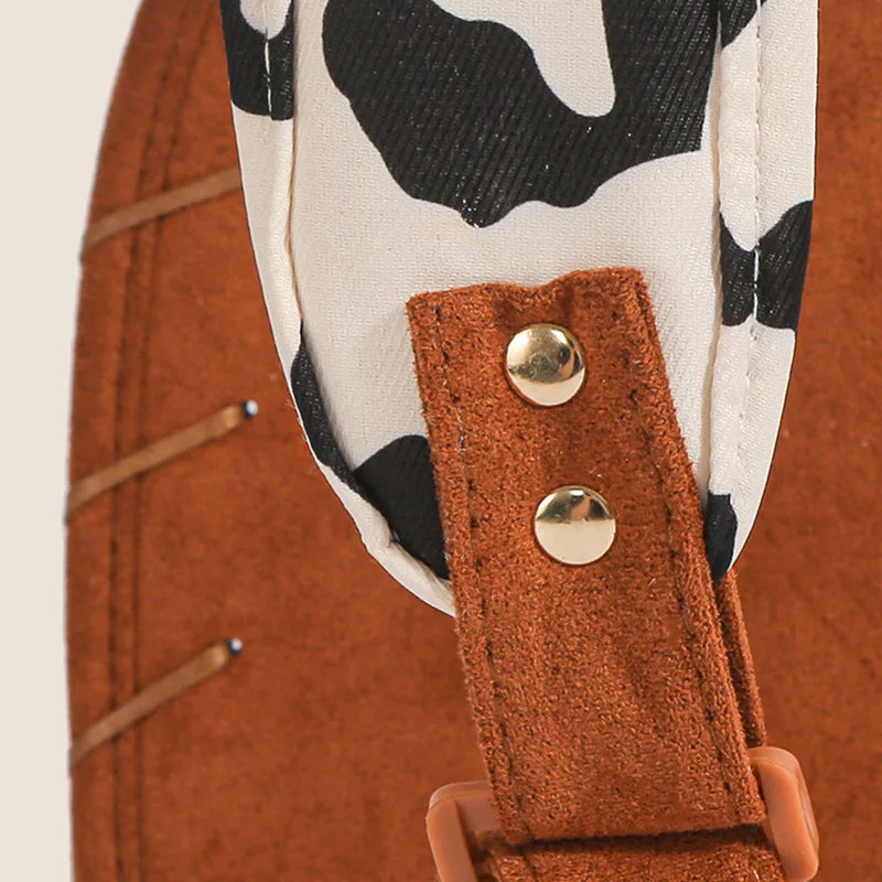 Western Cowgirl Hat Backpack – Compact Statement Bag with Adjustable Straps