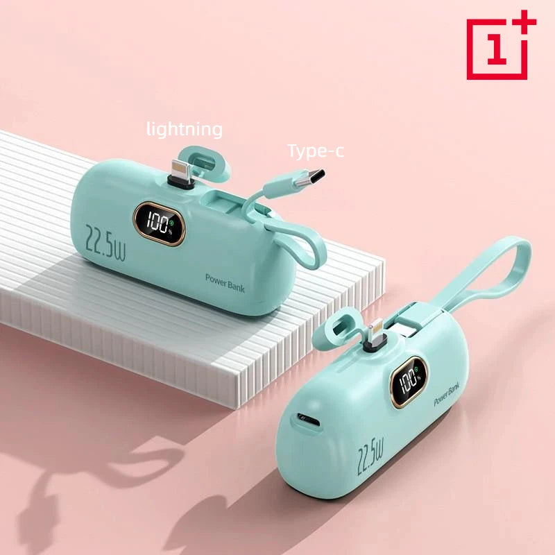 Oneplus Mini Power Bank 30000mAh Portable Digital Display Capsule Mobile Power External Battery For iPhone Xiaomi Fast Charging