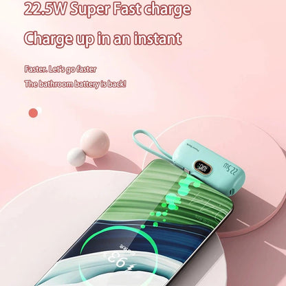 Oneplus Mini Power Bank 30000mAh Portable Digital Display Capsule Mobile Power External Battery For iPhone Xiaomi Fast Charging