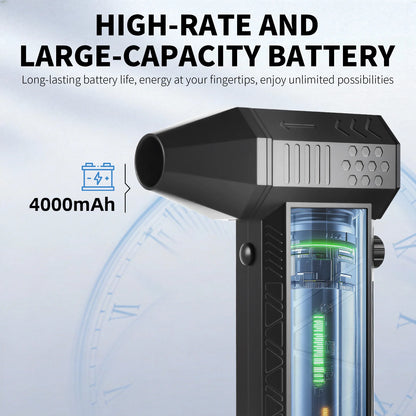 Portable Hand‑held Brushless 2‑in‑1 Blower and Vacuum