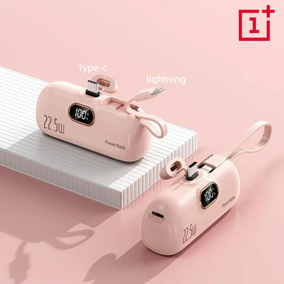 Oneplus Mini Power Bank 30000mAh Portable Digital Display Capsule Mobile Power External Battery For iPhone Xiaomi Fast Charging
