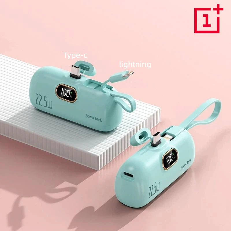 Oneplus Mini Power Bank 30000mAh Portable Digital Display Capsule Mobile Power External Battery For iPhone Xiaomi Fast Charging