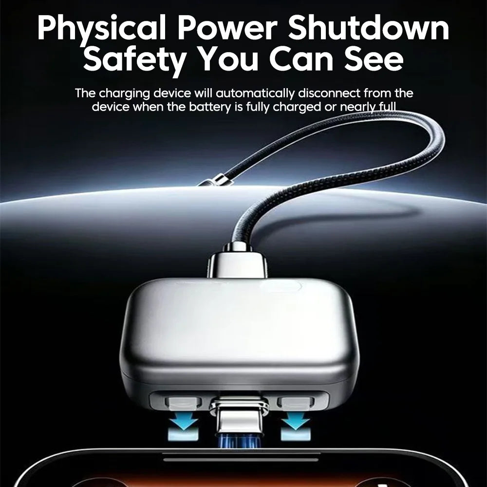 140W Smart Full Charge Separator Type-C Charging Adapter Overcharge protection Auto power-off  for Type-C devices