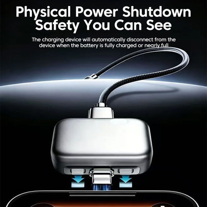 140W Smart Full Charge Separator Type-C Charging Adapter Overcharge protection Auto power-off  for Type-C devices