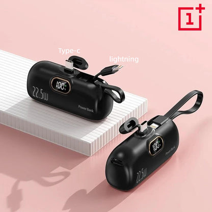 Oneplus Mini Power Bank 30000mAh Portable Digital Display Capsule Mobile Power External Battery For iPhone Xiaomi Fast Charging